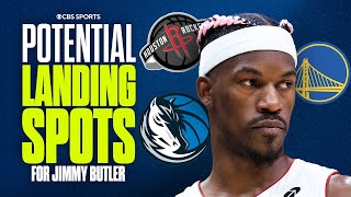 The REALISTIC landing spots for Jimmy Butler \u0026 What a team would have to give up to get him