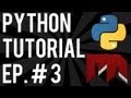 Python Tutorials - Input from the User