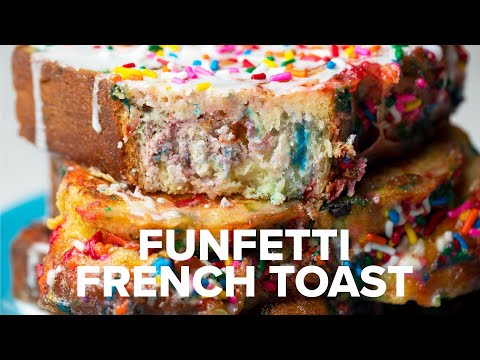 Funfetti French Toast Recipe by Tasty