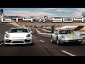 Porsche 904 GTS vs Cayman GT4