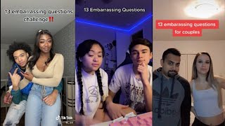 13 Embarrassing Questions Challenge | Couple Edition | TikTok