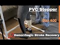 Hemorrhagic Stroke Recovery - Making a PVC Stepper for Physical Therapy