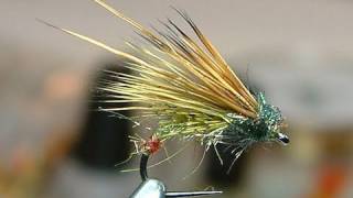 Tying a Green Peter Caddis by Davie McPhail.