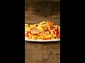 Pasta piccante con calamari e peperoni #shorts