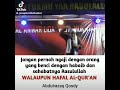 Jangan Pernah Ngaji Dengan Orang Yang Benci Dengan Habaib | Ustadz Abdulrazaq Qosdy