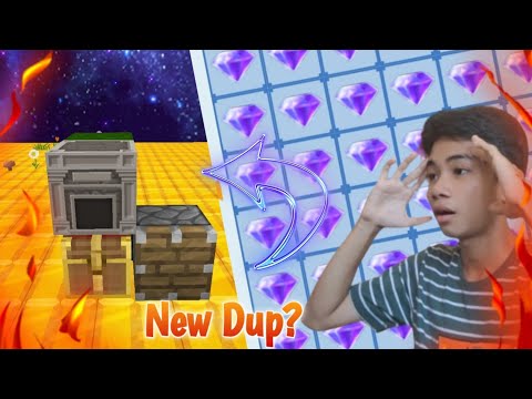 Nuevo Blockman Go Skyblock Duplicate Glitch 100% funcionando