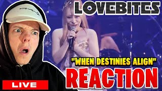 *FIRST TIME HEARING THEM* LOVEBITES When Destinies Align 2021 LIVE in Tokyo with Lyrics | REACTION!!