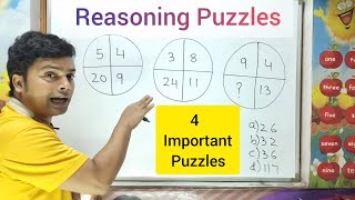 Reasoning Puzzles | Best For Aptitude Test | Maths Trick | Maths Puzzles | imran sir maths