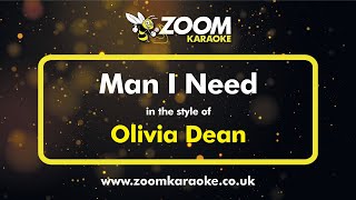 Olivia Dean - Man I Need (Karaoke Version) with Lyrics On Screen