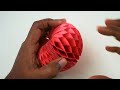 diy paper apple 3d paper apple paper crafts for school paper craft easy kids craft ideas 🍎