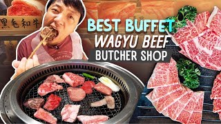 All You Can Eat “BUTCHER SHOP” Japanese Wagyu Beef BBQ MUST TRY!