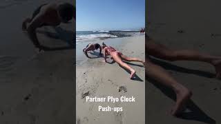 How to Train Partner Clock Plyo Push-ups @kbstronger