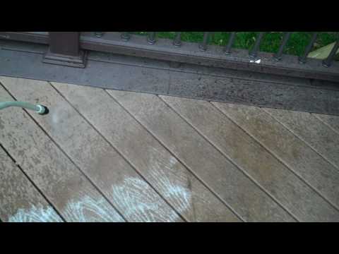 How to Clean a Composite Deck.wmv How to Clean a Composite Deck.wmv