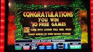 Wild Life BONUS! 10 Free Spins \u0026 Locking WILDS