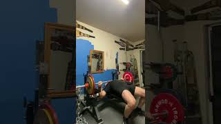 4@7.5 107.5kg bench + chains