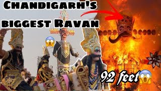 Chandigarh’s Biggest Ravan 2022 😱 || Sector 46 || Dusshera Vlog