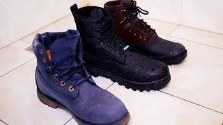 三雙防水靴誰最防水!!! 超不專業實測~ Timberland vs Palladium vs native