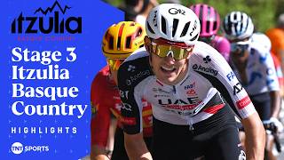 DESERVED WIN! 👏 | Mens Stage 3 2026 Itzulia Basque Country Race Highlights | TNT Sports Cycling