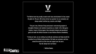 After 30 years....Volition has closed down.