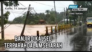 Banjir Landa Kabupaten Banjar dan Tanah Laut, Tarparah dalam Sejarah, Ribuan Rumah Terdampak