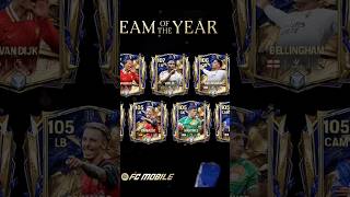 ULTIMATE 11 UTOTY PLAYERS REVEAL TOTY EVENT IN EA FC FIFA MOBILE 24 25 #shorts #fcmobile