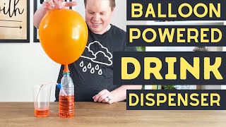 DIY Drink Dispenser | Air Pressure Bottle Experiment