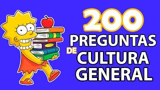 200 PREGUNTAS DE CULTURA GENERAL [1]