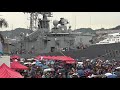 海軍敦睦艦隊 基隆港開放參觀