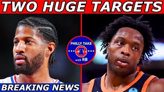 Sixers Going ALL-IN On Paul George & Targeting OG Anunoby In Free Agency!
