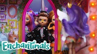 Enchantimals Po Polsku 🎃Jak świętujesz Halloween? 🎃Lalki Enchantimals 🎃Bajki Enchantimals