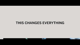 Jon Egan This Changes Everything Official Lyric Video