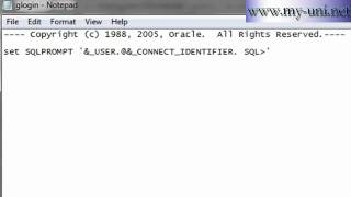 Oracle DBA, How to setup SQL Prompt, 1e21