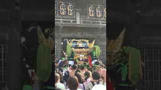 【ギリギリ】播州・灘のけんか祭り 木場屋台 楼門を通り抜ける！ 姫路秋祭り 2022年Japanese culture japan festival