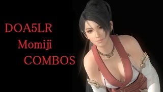 DOA5LR Momiji COMBOS 【DOA5LR 紅葉 コンボ】