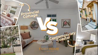 How to Style Queenslander Homes | Provincial Cottage VS Contemporary Coastal Style