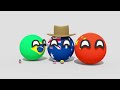 go to brazil countryballs compilation