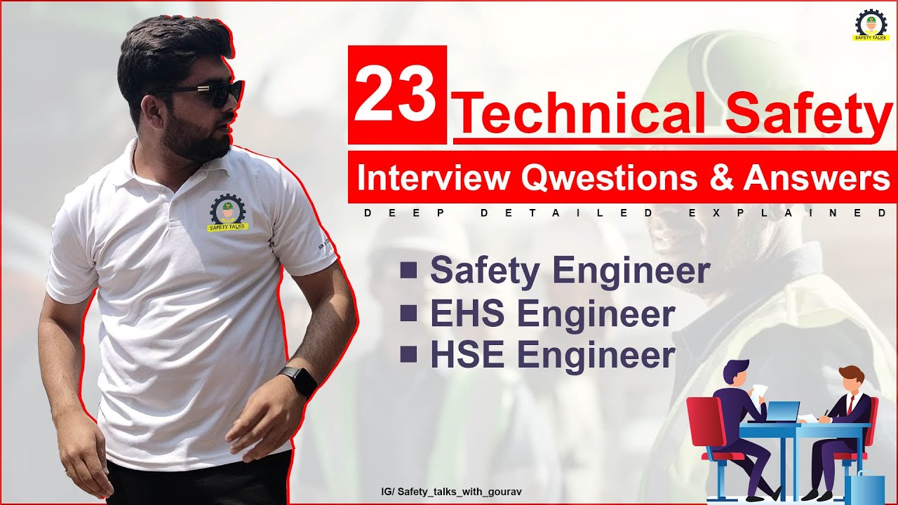 Top 23 Basic Safety Engineer Interview Questions & Answers || Safety ...