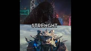 Legendary Godzilla (GvK) VS Mega-Kaiju (PR2) #shorts (After Dark x Sweater Weather slowed and reverb