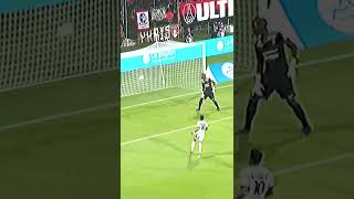 Messi scores bicycle kick against Clermont Foot #shorts #psg