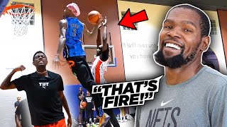 We Shut Down The BIGGEST Trash Talker & Impressed KEVIN DURANT!! Our CRAZIEST Takeover Of 2023!!