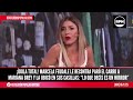 ¡Ídola total marcela feudale le recontra parÓ el carro a mariana brey