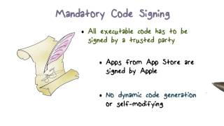 Mandatory Code Signing