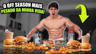 TUDO O QUE EU COMO EM UM DIA PARA GANHAR PESO 🔴 DIETA DE UM ATLETA NATURAL