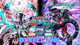 BORREL LINK DECK DUEL LINKS RANKED DUEL REPLAY + DECKLIST [YU GI OH! DUEL LINKS]