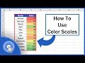 How to Use Color Scales in Excel (Conditional Formatting)