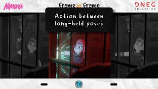 Adding Clarity to Fast Actions | Animation Analysis #agorastudio #framebyframe #nimona