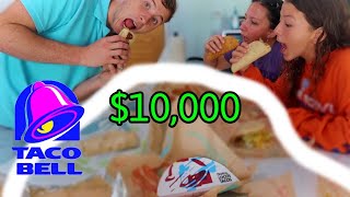 I tried EVERYTHING on the Taco Bell Menu