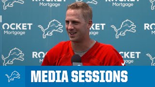 Detroit Lions players meet with the media | June 5, 2024