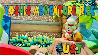 Yoshi's Adventure Full Ride｜Super Nintendo World｜Universal Studios Japan｜2021summer【4K】