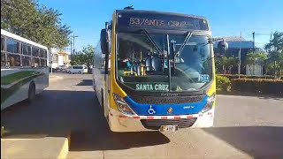 🔵🟡Marcopolo New Torino Mercedes Benz OF17-23 Ruta: Santa Cruz-Santa Bárbara 🟡🔵#busología #suscribete